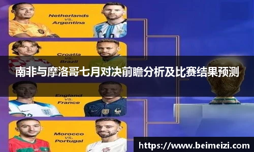 南非与摩洛哥七月对决前瞻分析及比赛结果预测